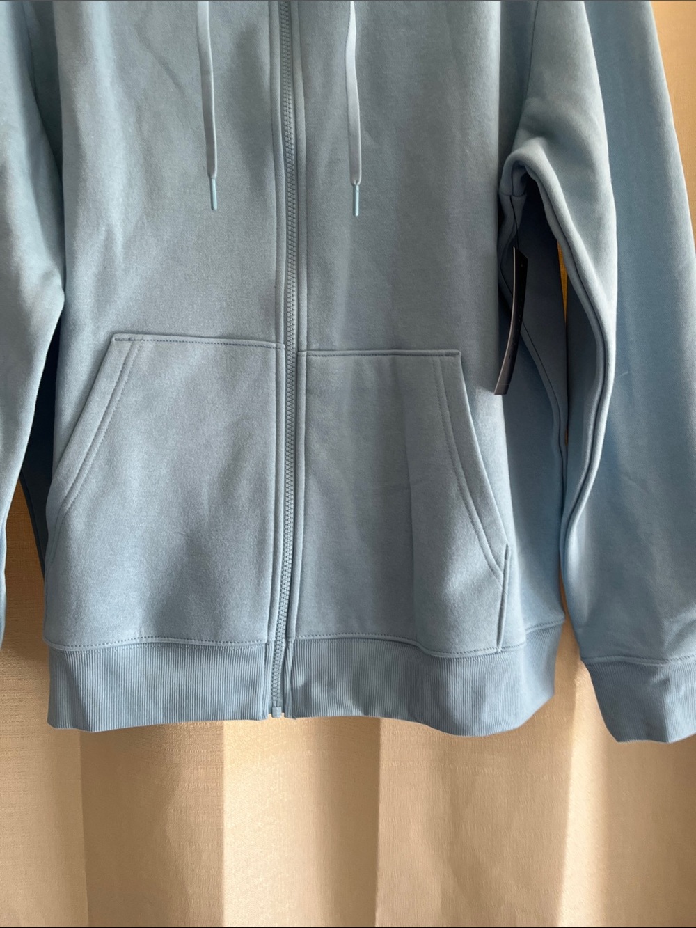 No Boundaries Light Blue Full-Zip Hoodie Jacket - Picture 2 of 7